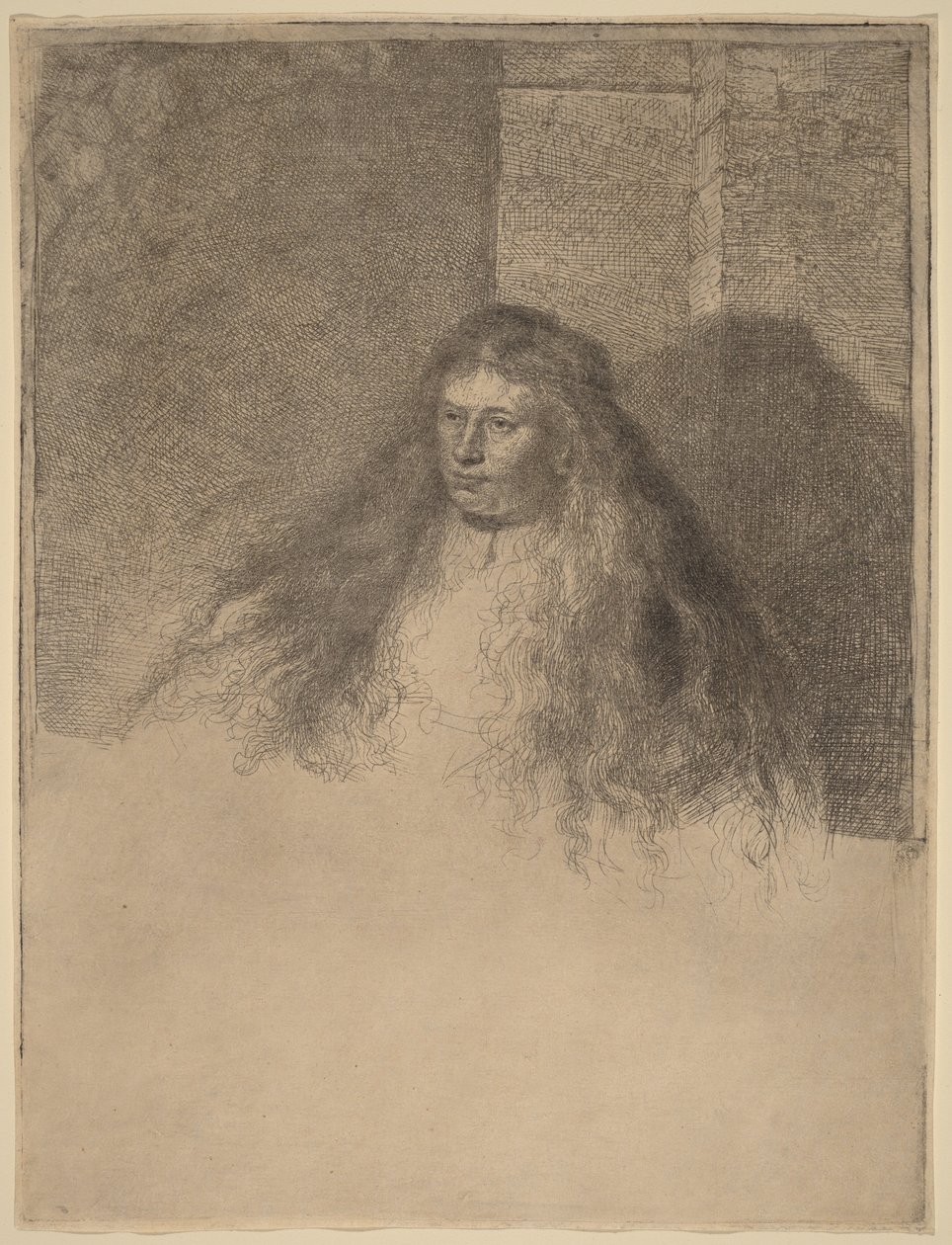 De grote joodse bruid door Rembrandt van Rijn