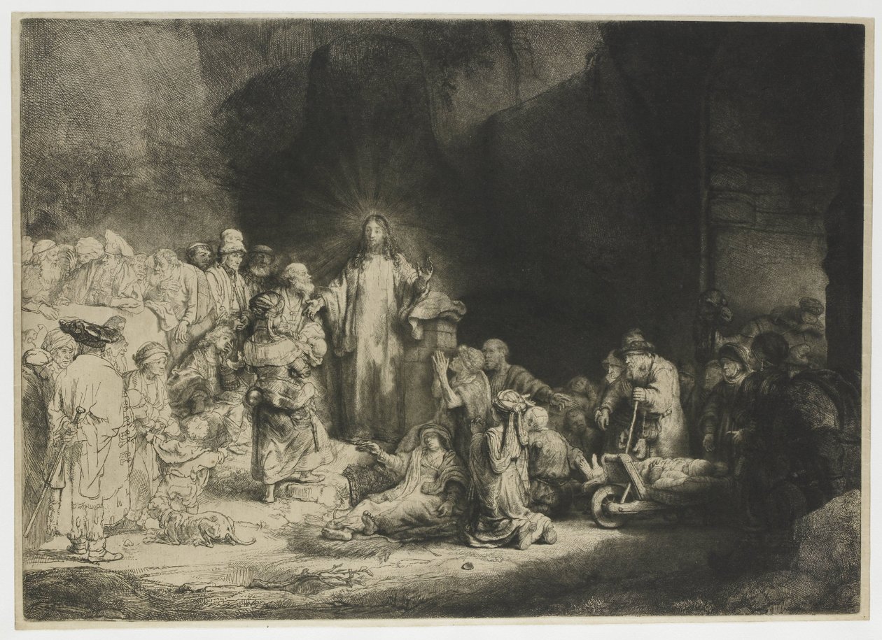 De honderdguldenprent door Rembrandt van Rijn