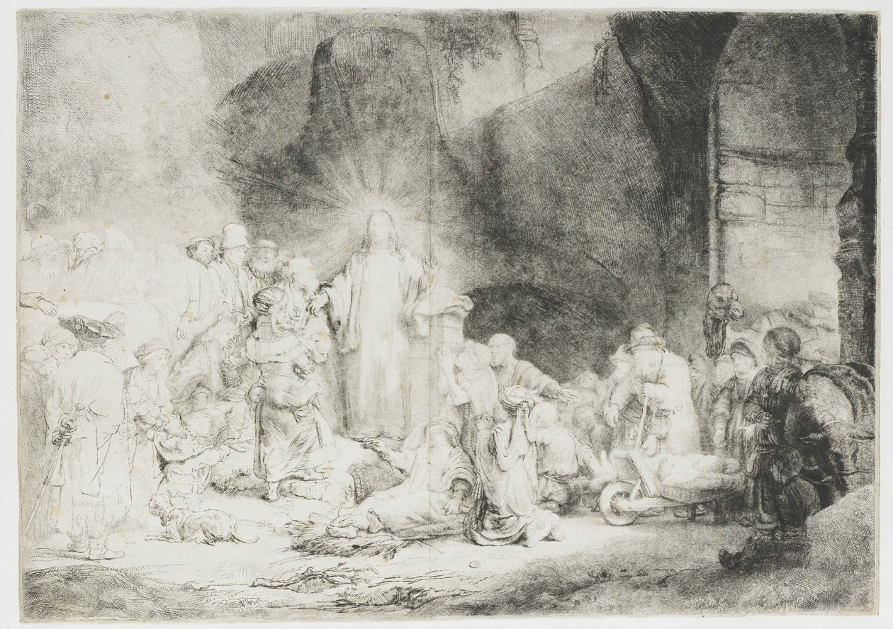 De honderdguldenprent door Rembrandt van Rijn