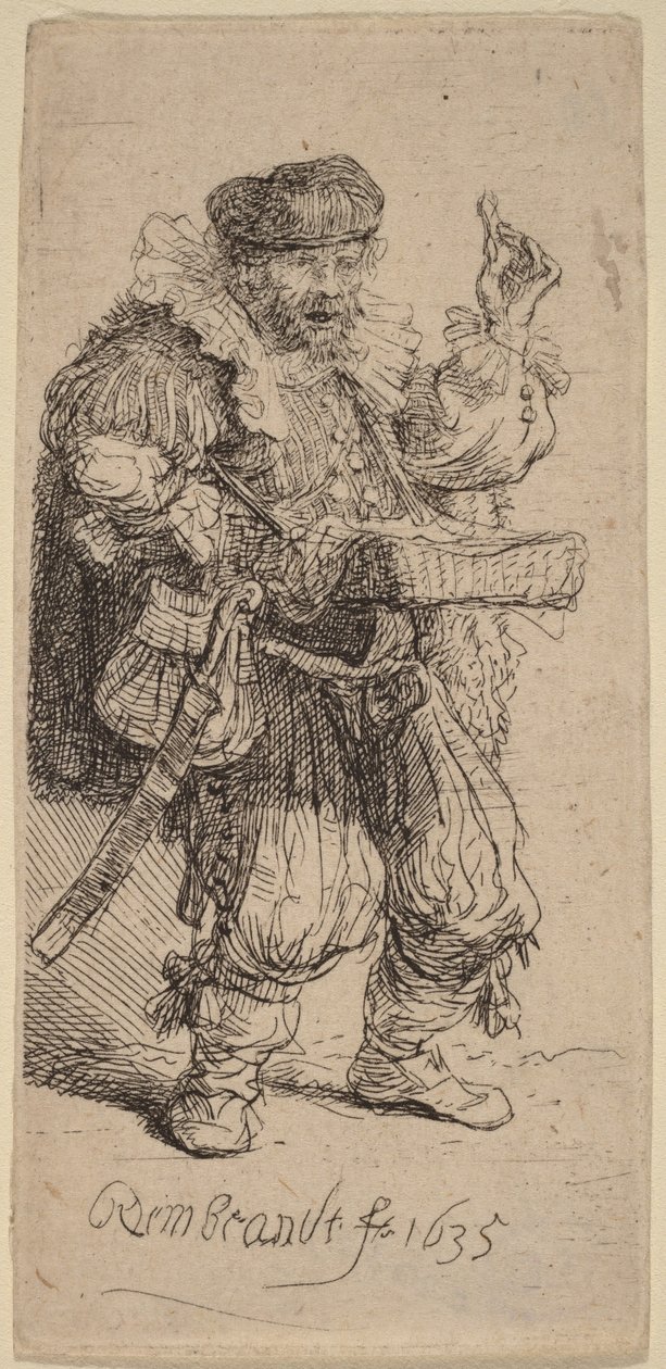 De kwakzalver door Rembrandt van Rijn