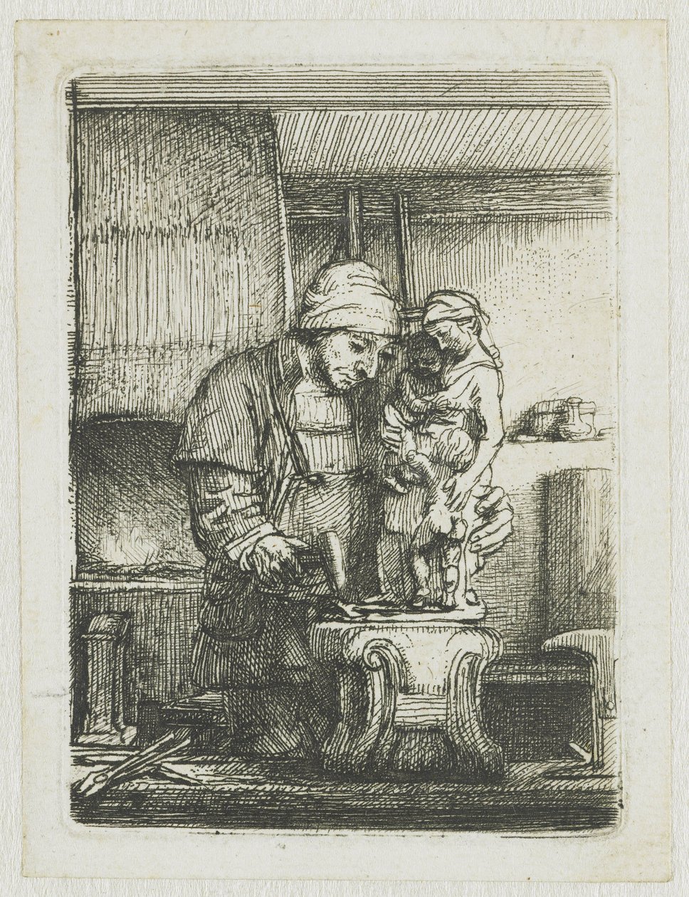 De goudsmid door Rembrandt van Rijn