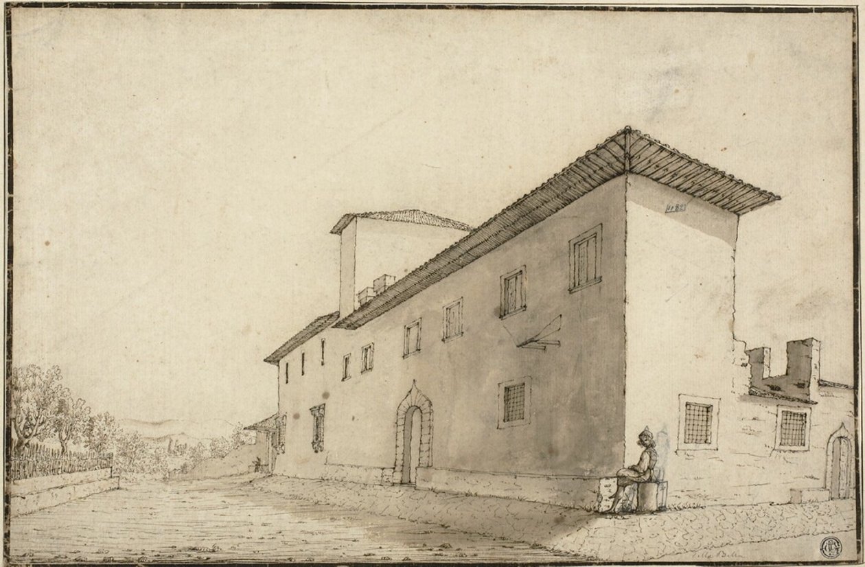 Villa Bellagio, Castello, vlakbij Florence door Remigio Cantagallina
