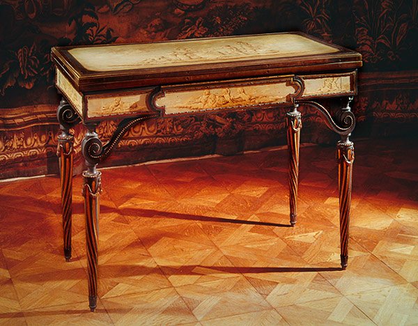 Speltafel die ooit toebehoorde aan Marie-Antoinette door Rene Dubois