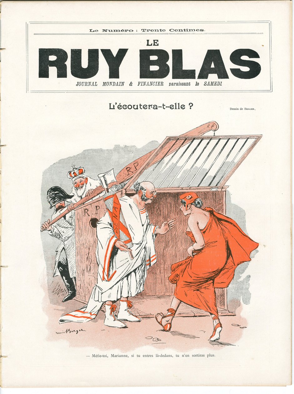 Cover van "De Ruy Blas" door Rene Berger