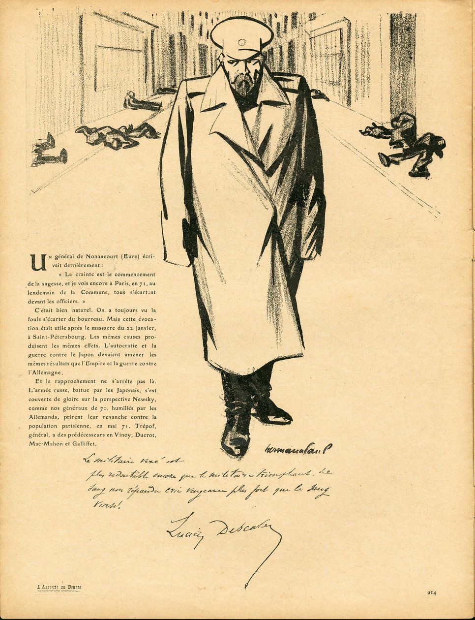 De Boterplaat, nummer 222, Satirisch in kleuren door Rene George Hermann Paul