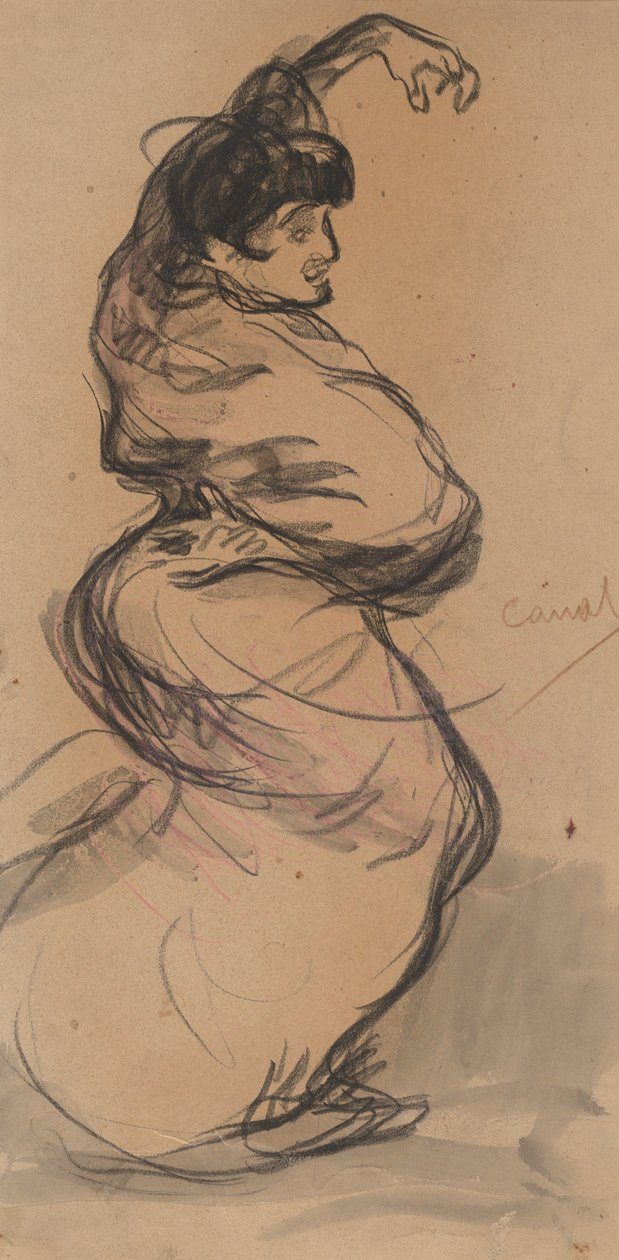 Een Spaanse Danseres door Ricard Canals Llambí