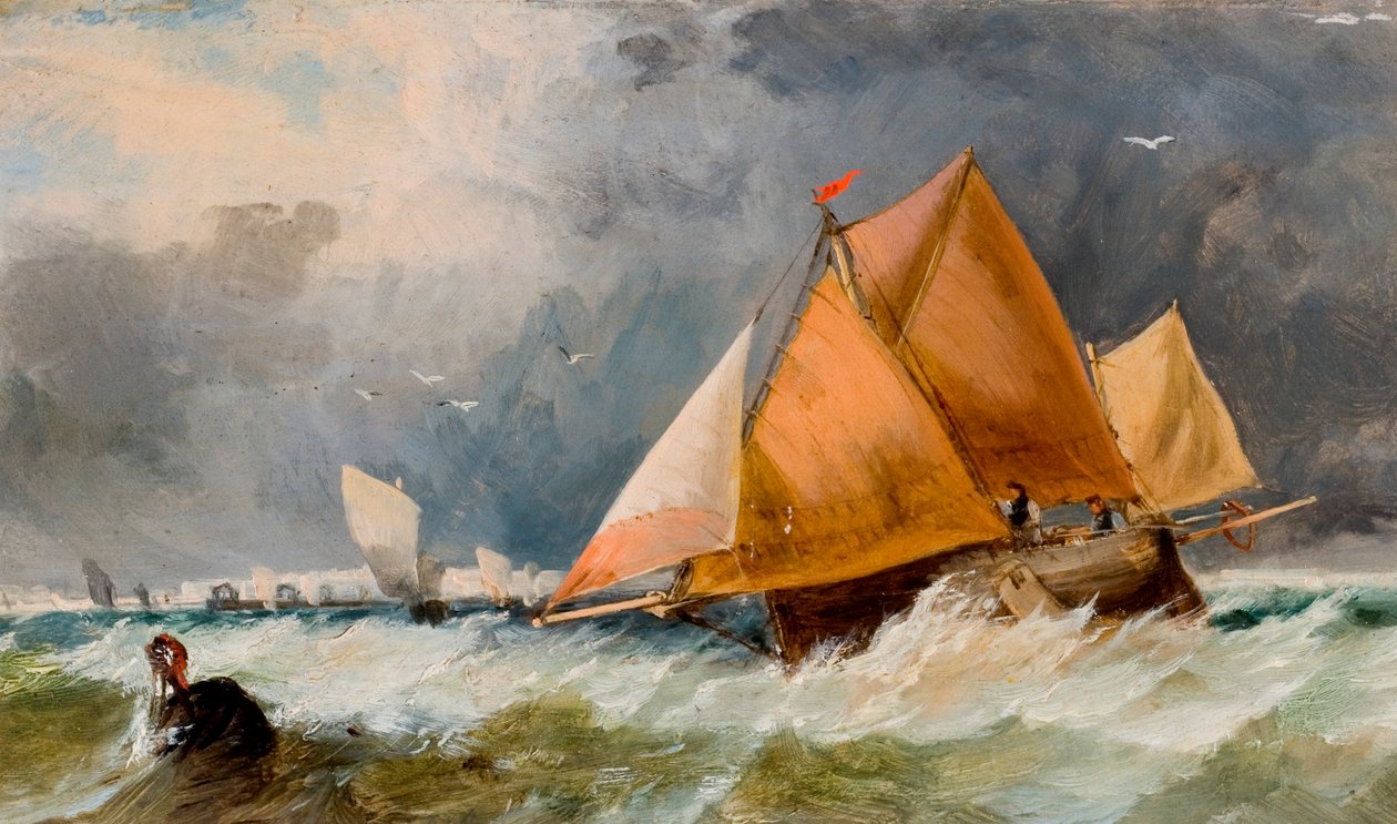 Vissersboten, Brighton door Richard Beavis