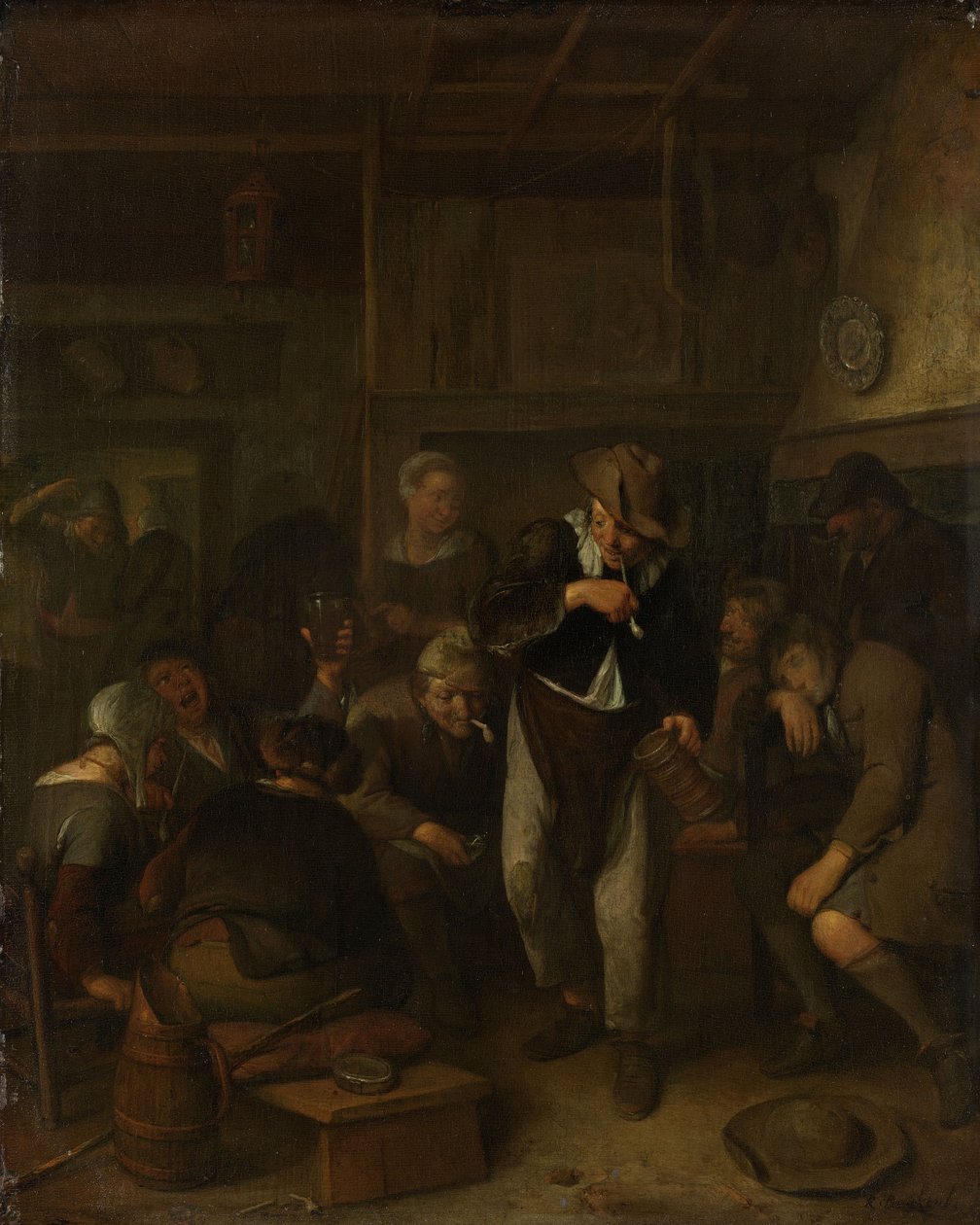 Boerenherberg door Richard Brakenburgh