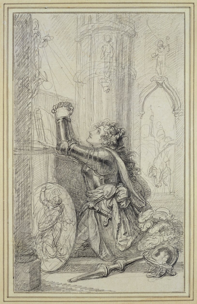 Studie van St. Jeanne d