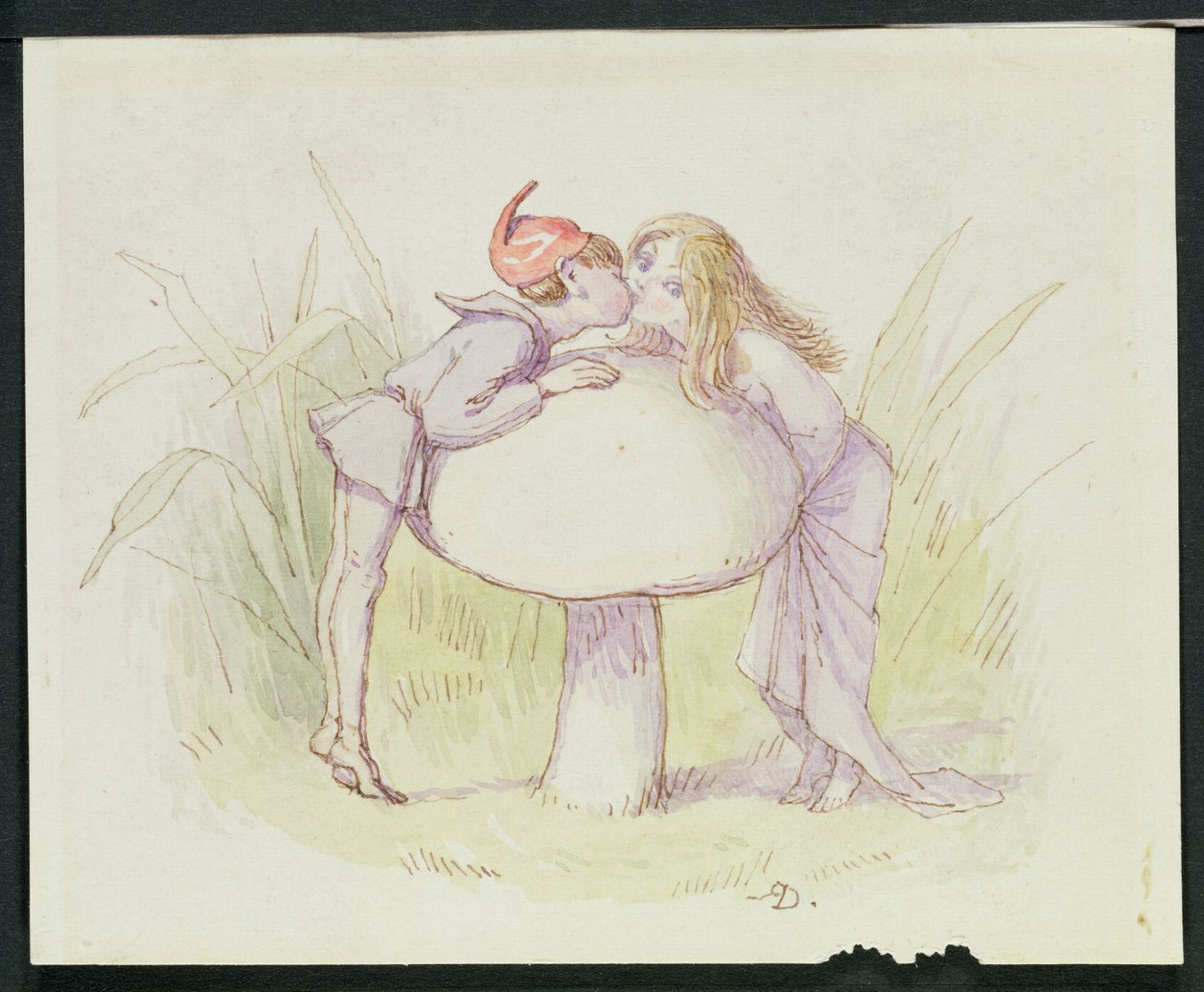 Een Elf en een Fee door Richard Doyle