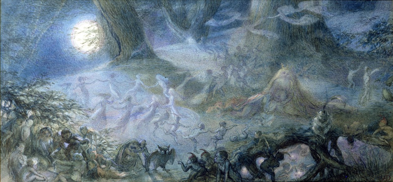 Dansende Feeën door Richard Doyle