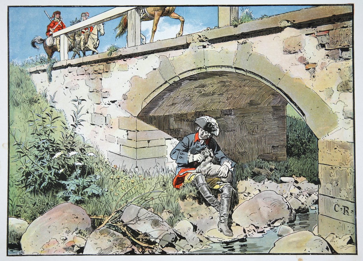 Een gevaarlijk moment, 1745 door Richard Knoetel