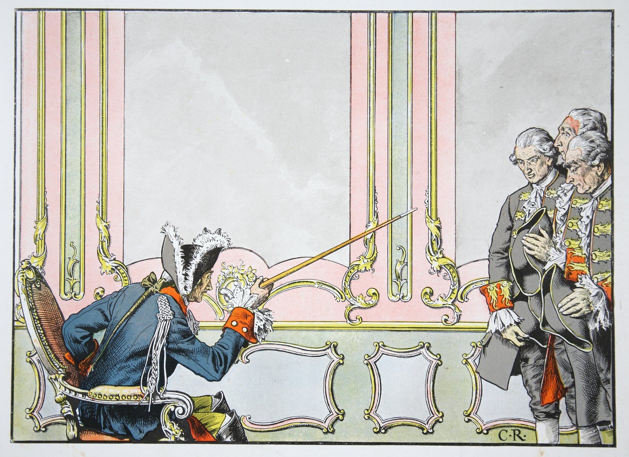 Frederik de Grote liefde voor gerechtigheid door Richard Knoetel