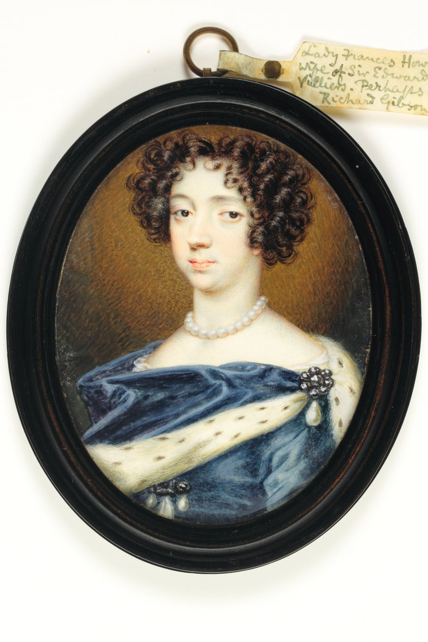 Lady Frances Howard door Richard  Gibson
