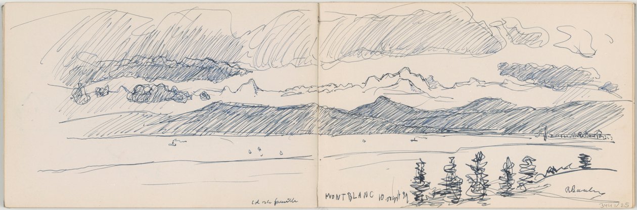 Mont Blanc door Richard Baseleer