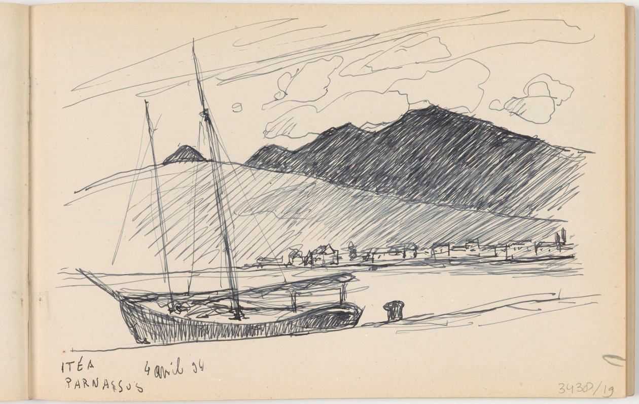 Berg Parnassus door Richard Baseleer