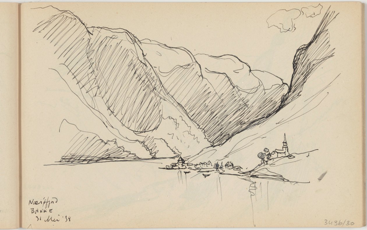 Nordfjord Bakke door Richard Baseleer