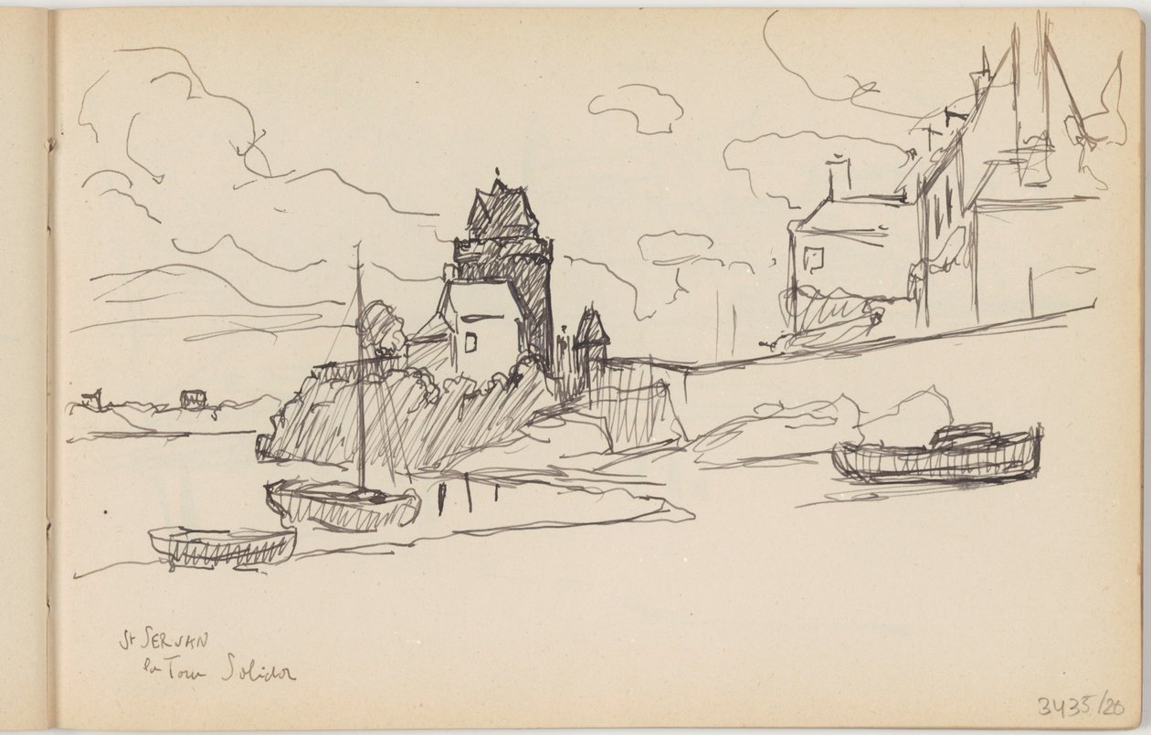 Saint-Servan, Solidor-toren door Richard Baseleer