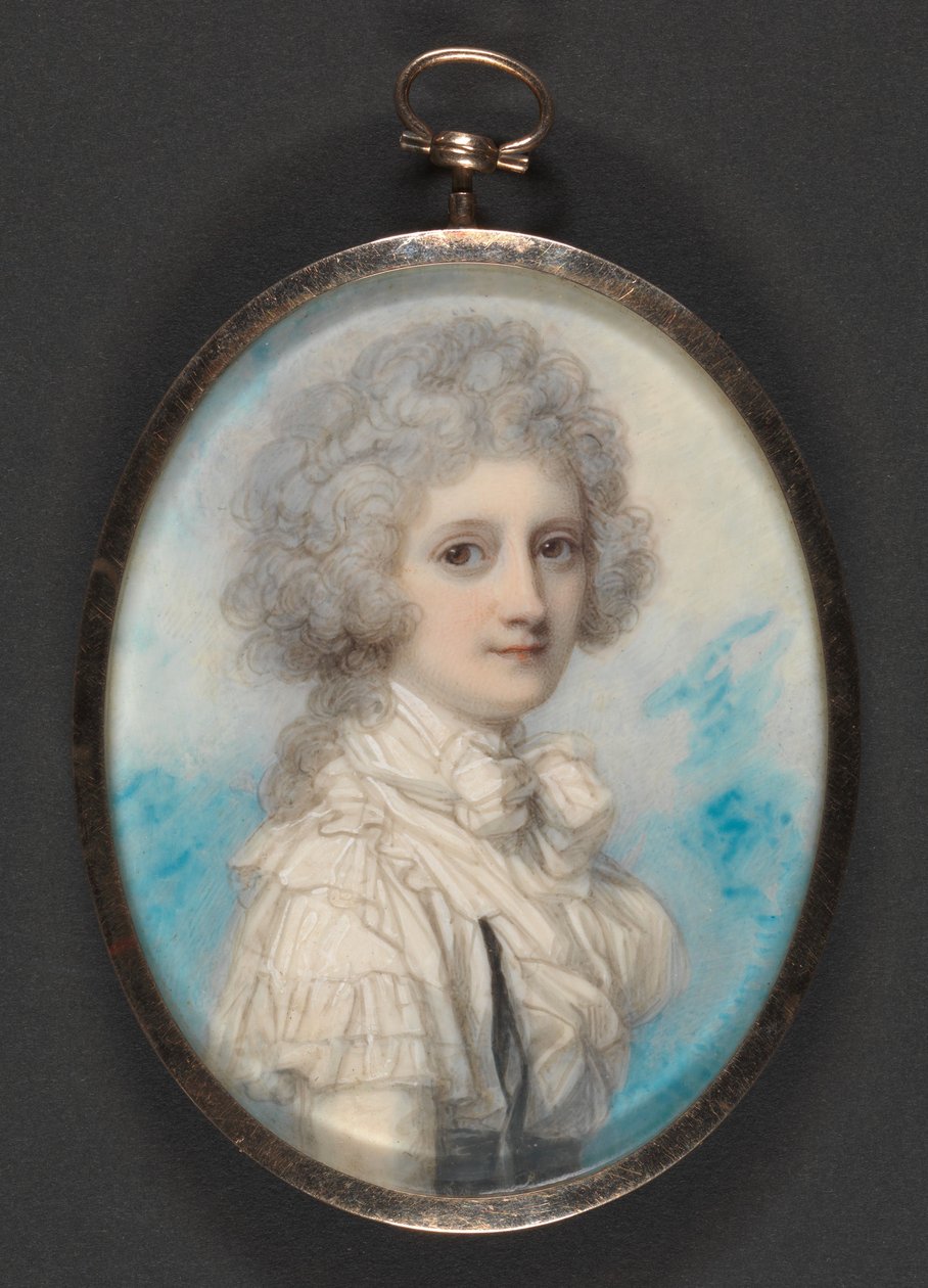 Elizabeth, gravin van Hopetown door Richard Cosway