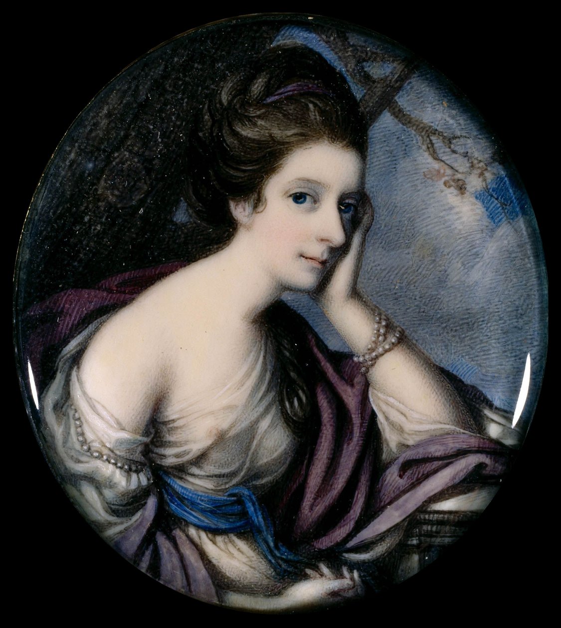 Mrs. Floyd door Richard Cosway, RA door Richard Cosway