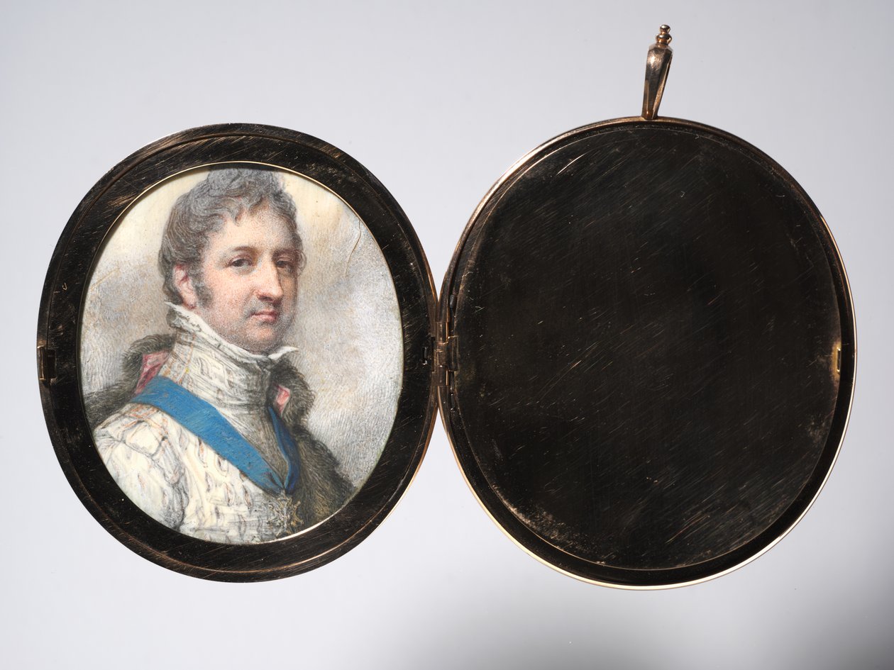 Portret van Louis-Philippe, hertog van Orléans, later koning der Fransen door Richard Cosway