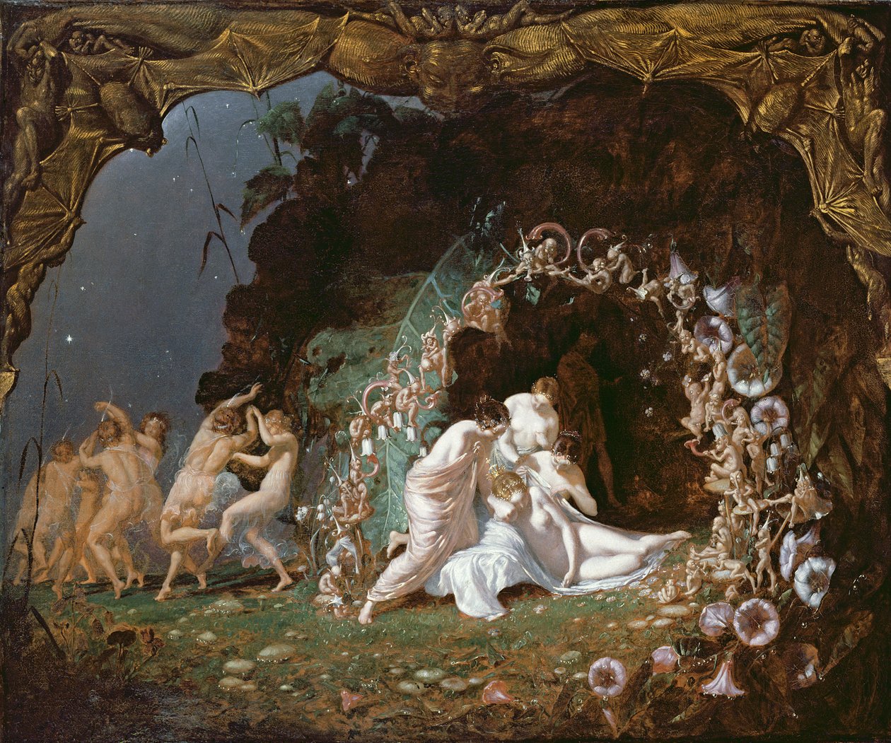 Titania Slapend door Richard Dadd