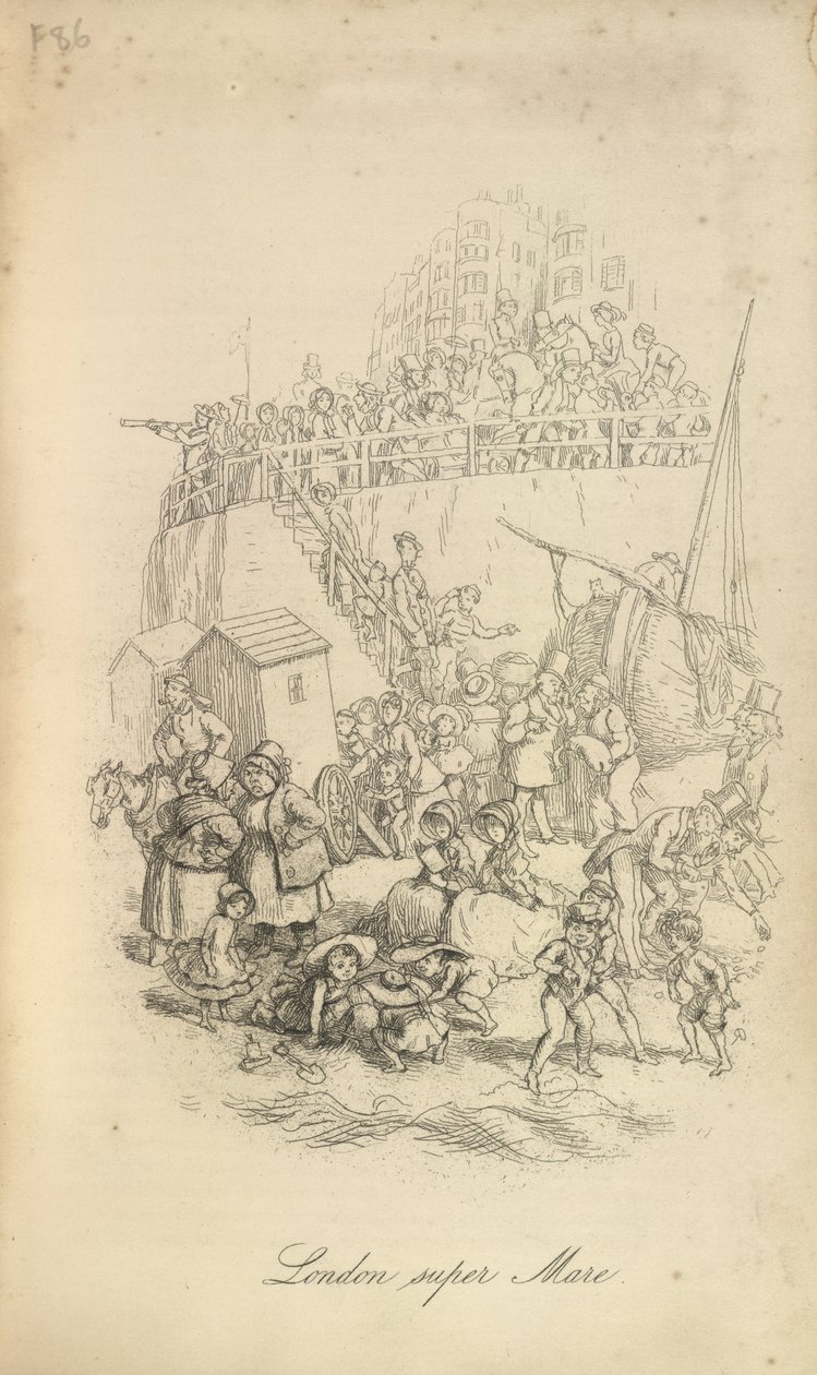 Londen Super Mare door Richard Doyle