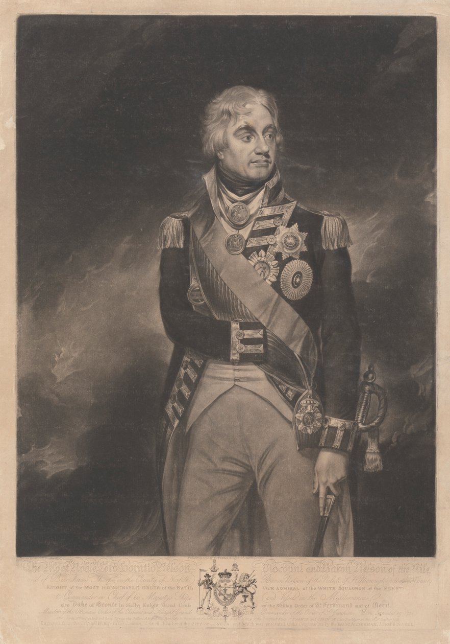 Horatio Nelson, Burggraaf Nelson door Richard Earlom