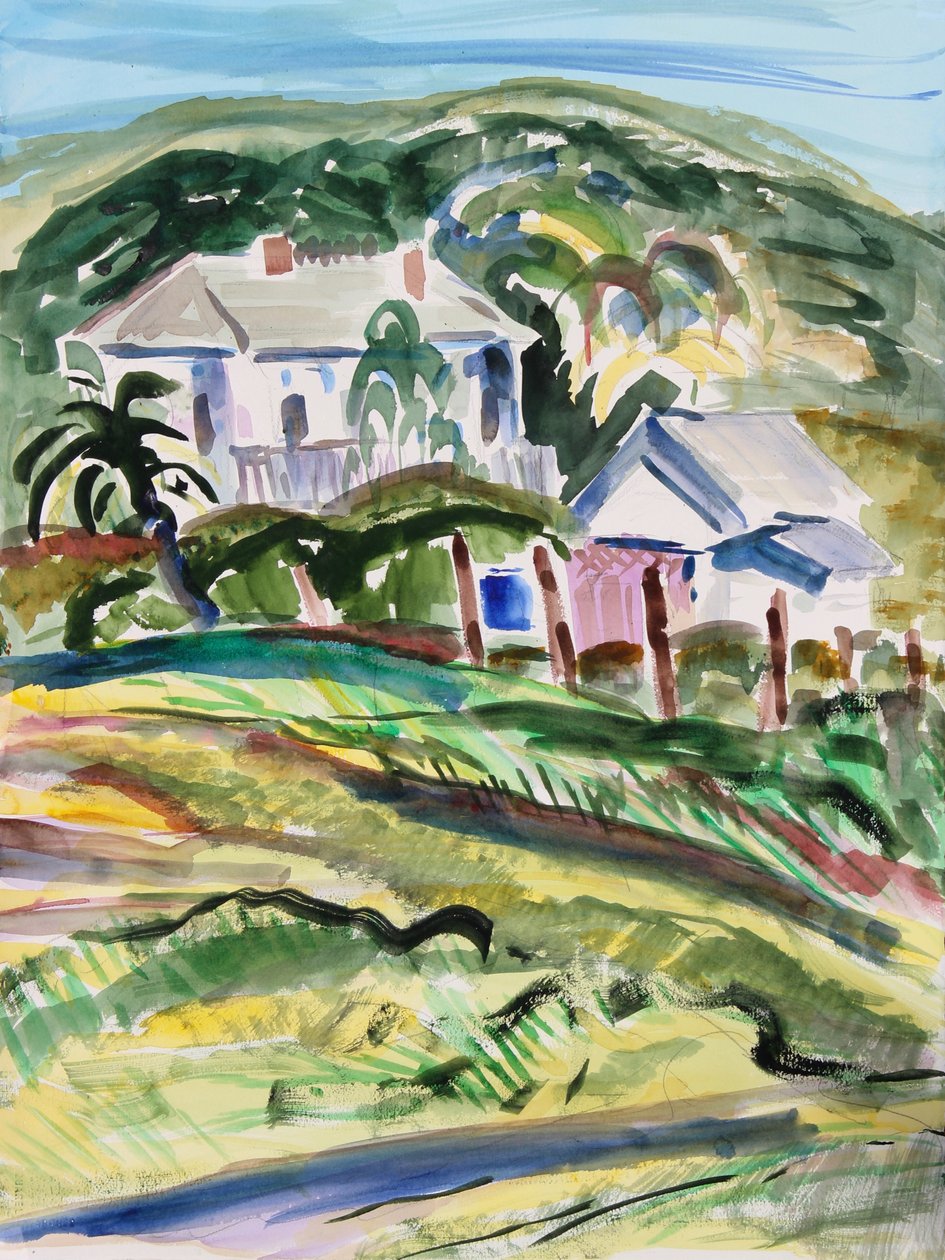 Boerderij bij Yountville, 2019 door Richard Fox
