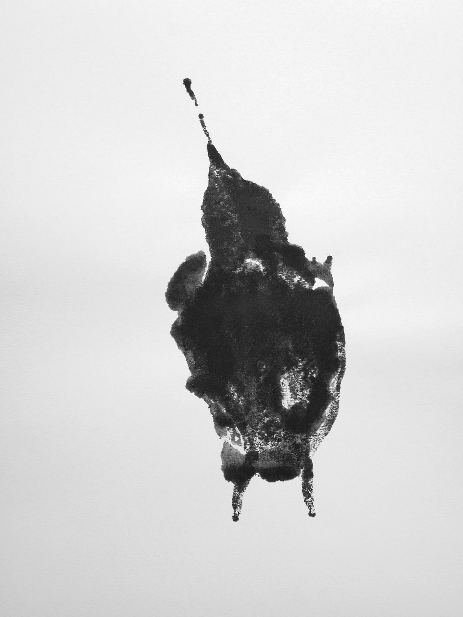 Zonder titel, 2009 (monotype) door Richard Green