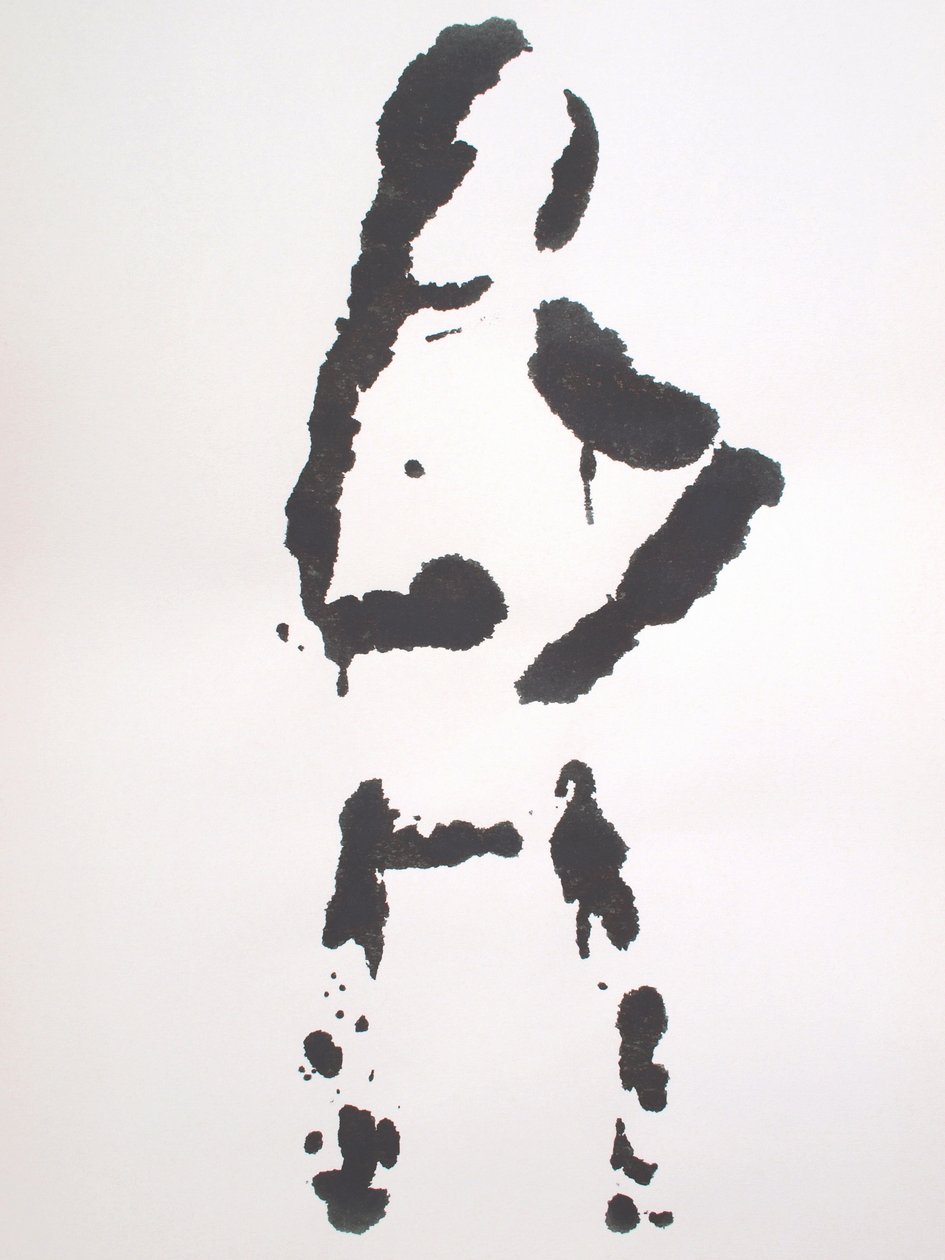 Zonder titel, 2010 (monotype) door Richard Green