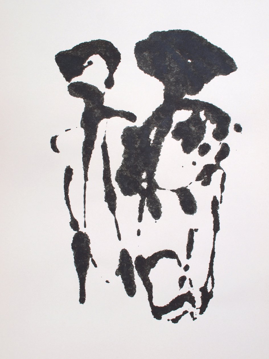 Zonder titel, 2010 (monotype) door Richard Green
