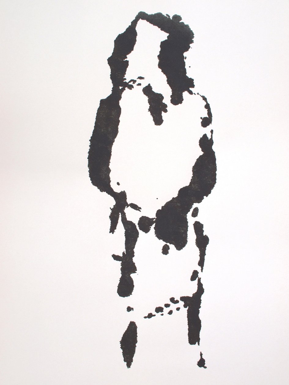 Zonder titel, 2010 (monotype) door Richard Green