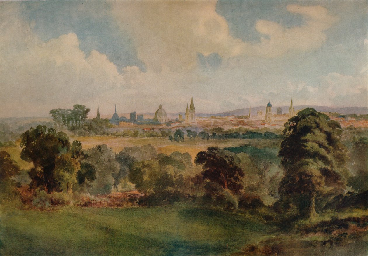 Oxford, c1903 door Richard Henry Wright