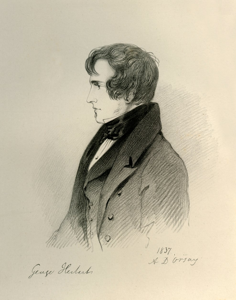 George Herbert, 1837 door Richard James Lane