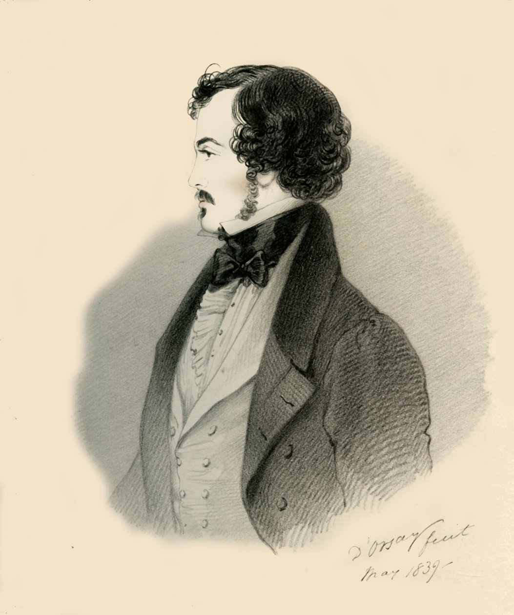 Burggraaf Jocelyn, 1839 door Richard James Lane