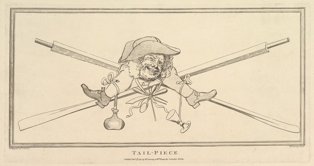 Staartstuk, 27 november 1781 door Richard Livesay