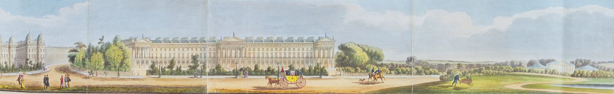 Hanover Terrace, detail uit 