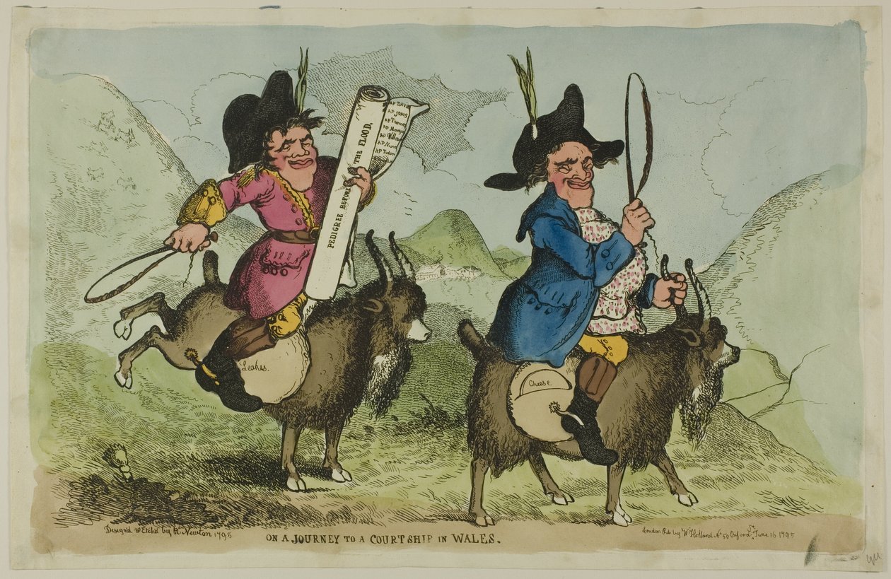 Op Reis naar een Hofmakerij in Wales door Richard Newton