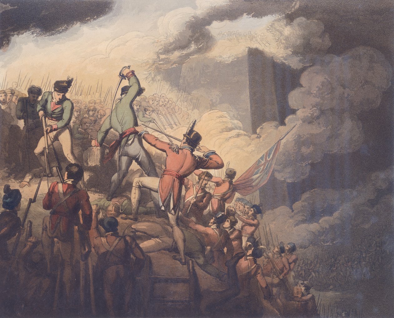 Badajoz, 6 april 1812, uit 