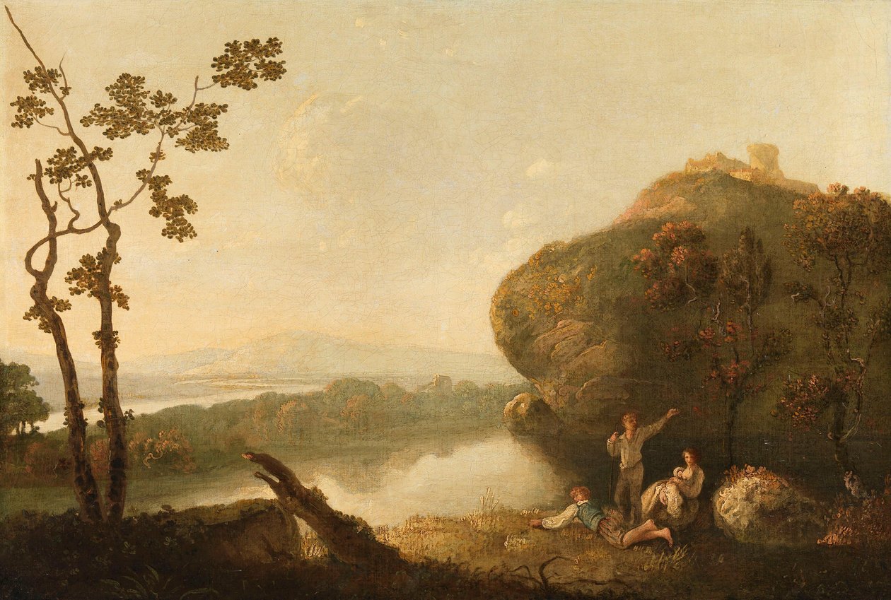 Een gezicht bij Rome door Richard Wilson
