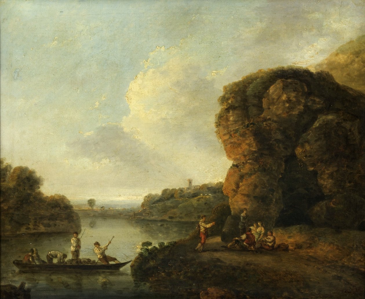 Aan de oevers van de rivier door Richard Wilson