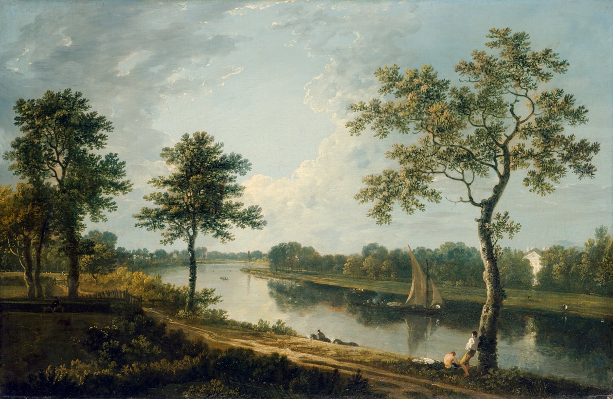 De Theems bij Marble Hill c.1762 door Richard Wilson