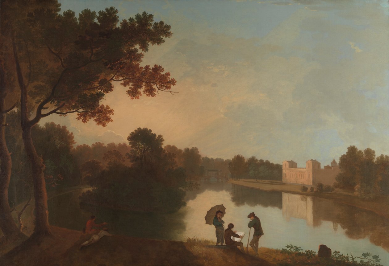 Wilton House vanuit het zuidoosten door Richard Wilson