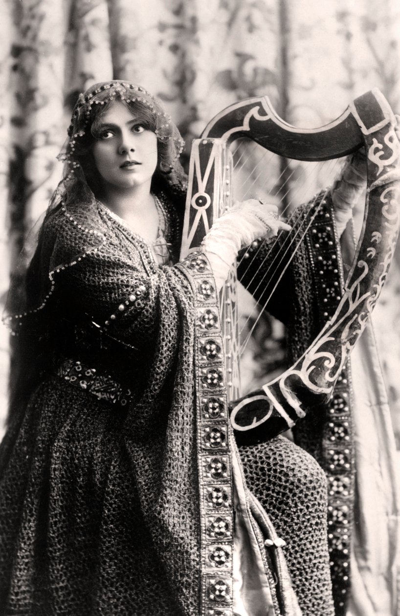 Lily Brayton 1876-1933, Engelse actrice, begin 20e eeuw door Rita Martin
