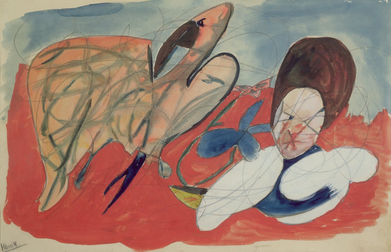 Surrealistisch schilderij door Robert Desnos