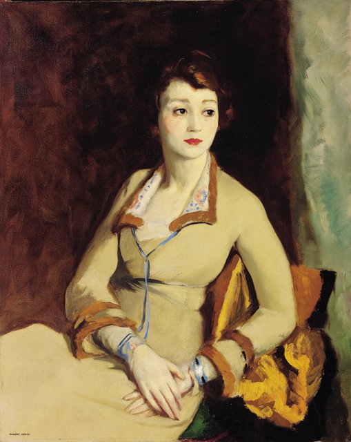 Portret van Fay Bainter door Robert Cozad Henri