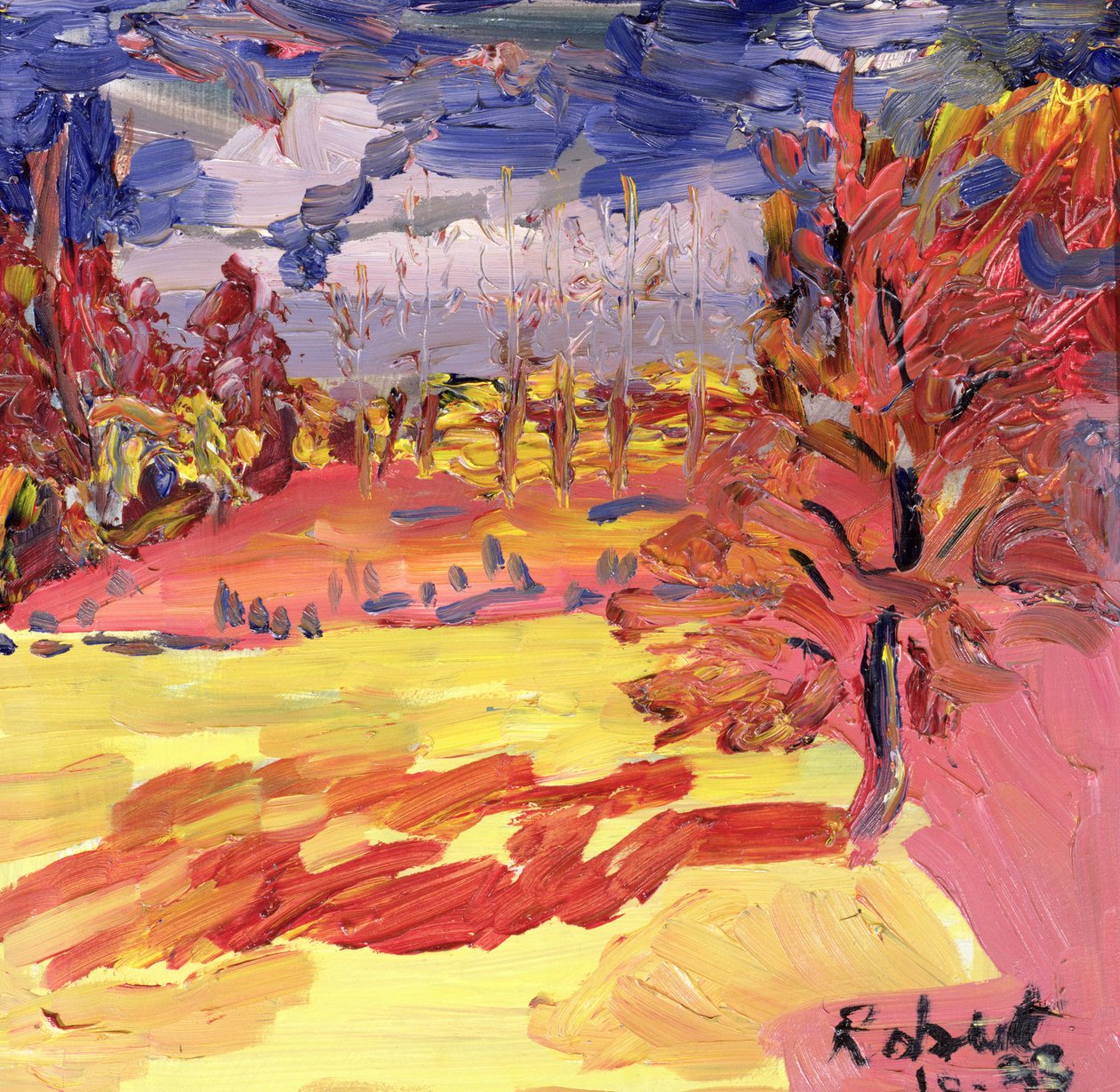 Walnotenboom, 1998 door Robert Hobhouse