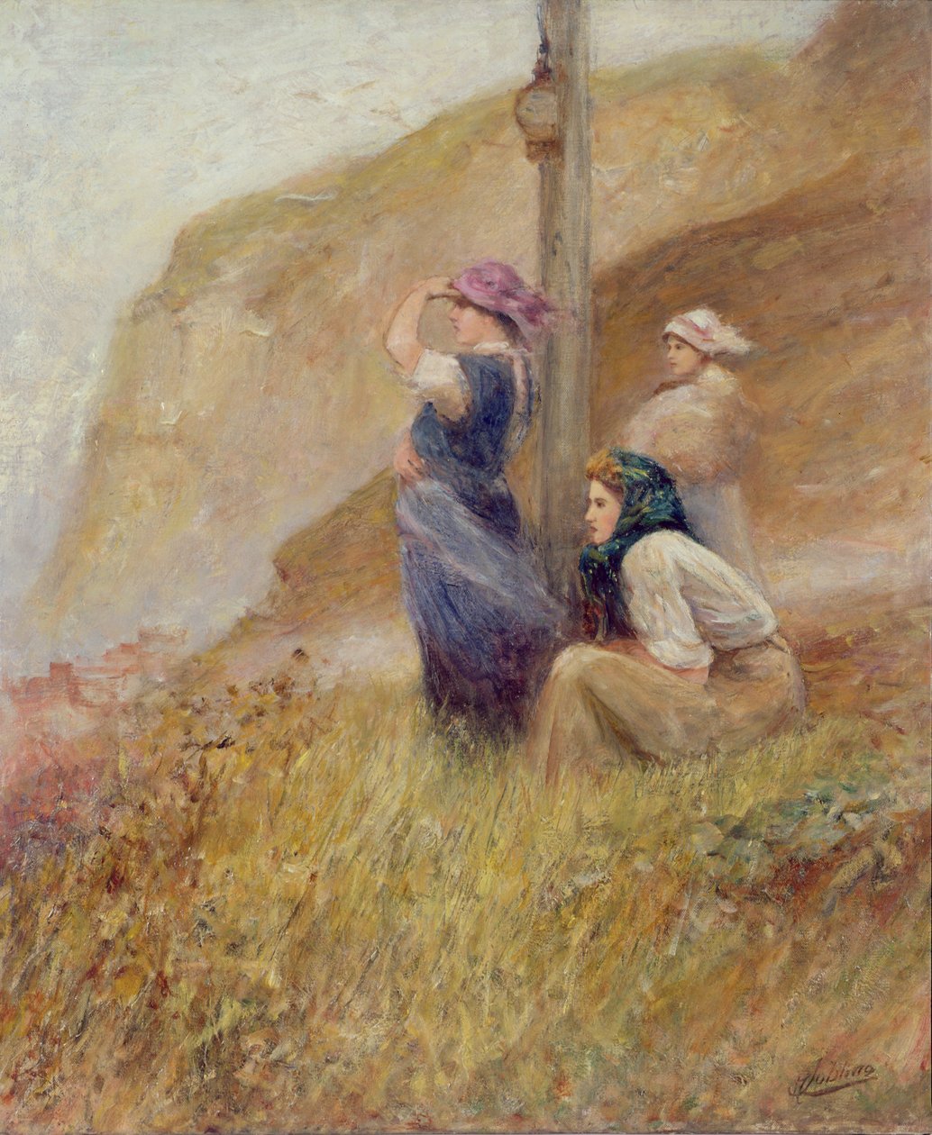 Wachten op de kliffen door Robert Jobling