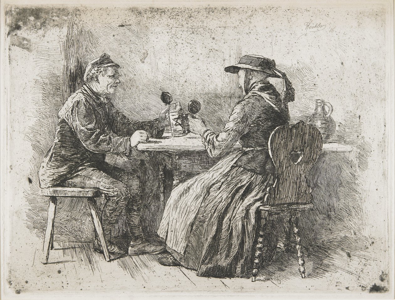 Prosit!, 1886 door Robert Koehler